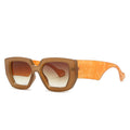 Techsuit - Sunglasses (86321) - for Women with PC Frame and Lens, Vintage - Brown