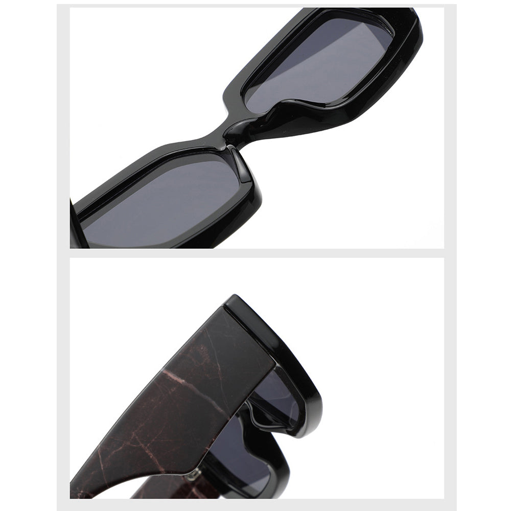 Techsuit - Sunglasses (86321) - for Women with PC Frame and Lens, Vintage - Brown