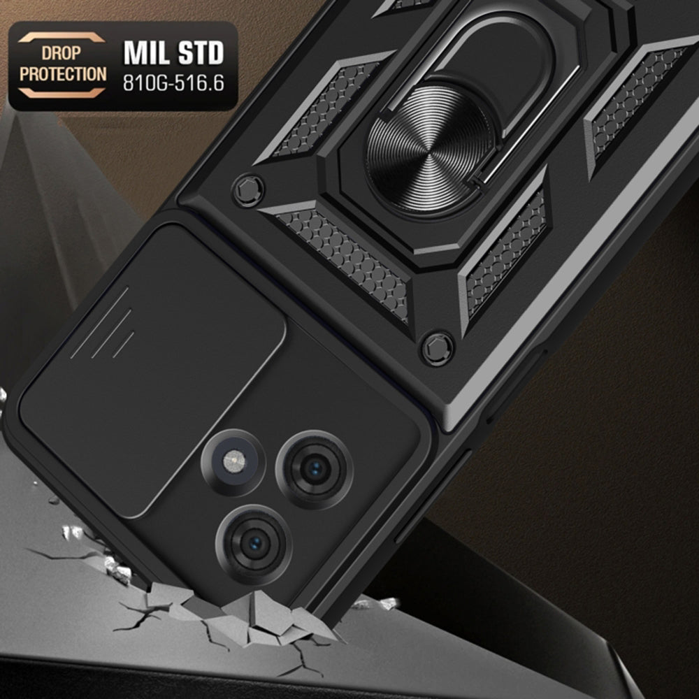 Techsuit - CamShield Series - Motorola Moto G54 Power Edition / G64 - Black