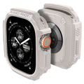 Spigen Accesoriu smartwatch Spigen Rugged Armor (ACS07381) compatibil cu Apple Watch Ultra / Ultra 2 / Ultra 3, Dune Bei