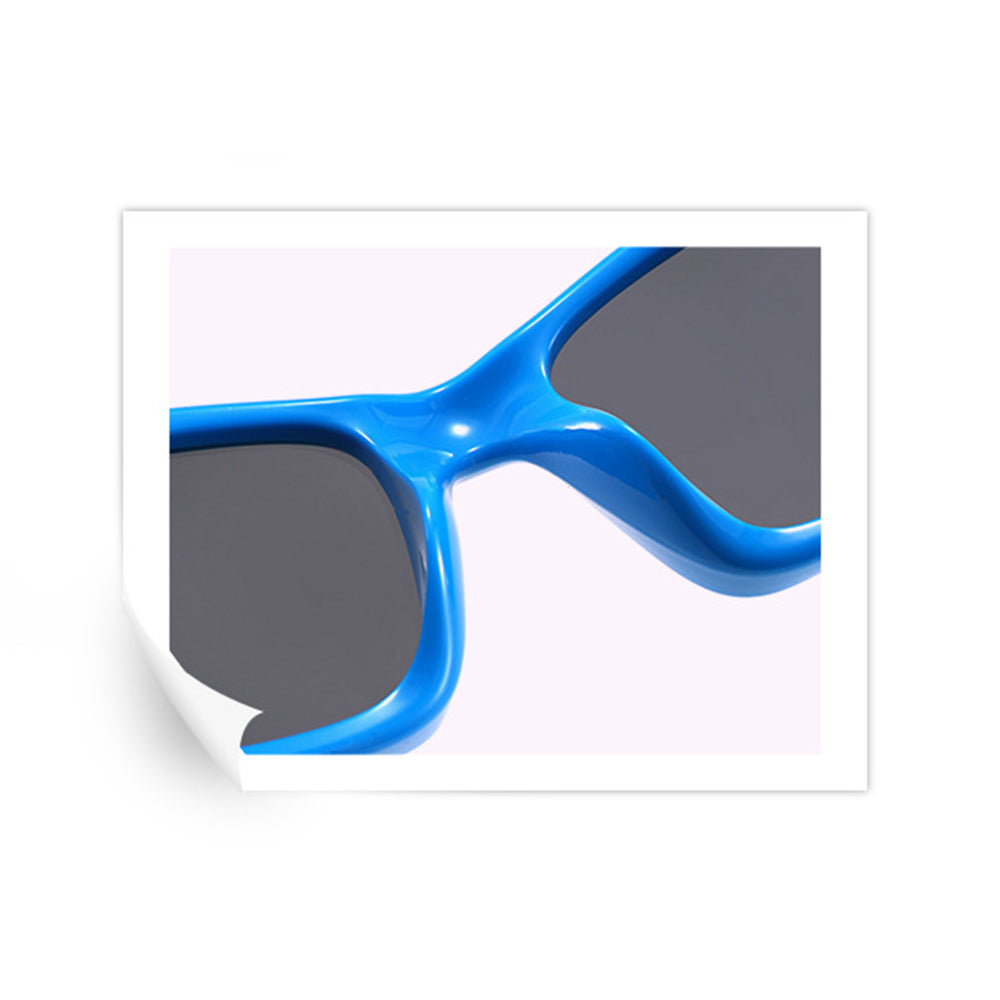 Techsuit - Sunglasses Polarised (8202-C29) - for Kids, Sport Type - Blue / Dark Blue