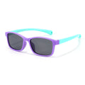 Techsuit - Sunglasses Polarised (8260-C34) - for Babies - Purple / Cyan