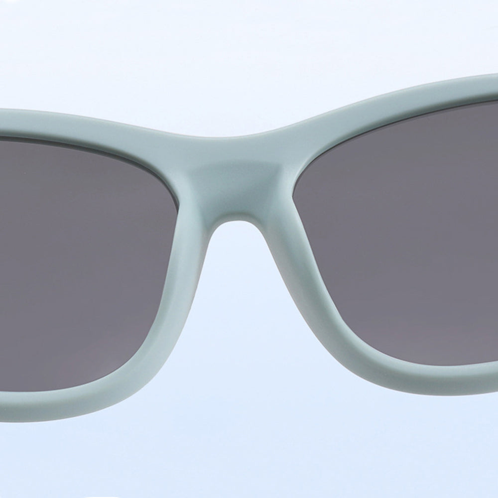 Techsuit - Sunglasses Polarised (8306-C42) - for Babies, Square Shape, with Strap - Pink / Purple