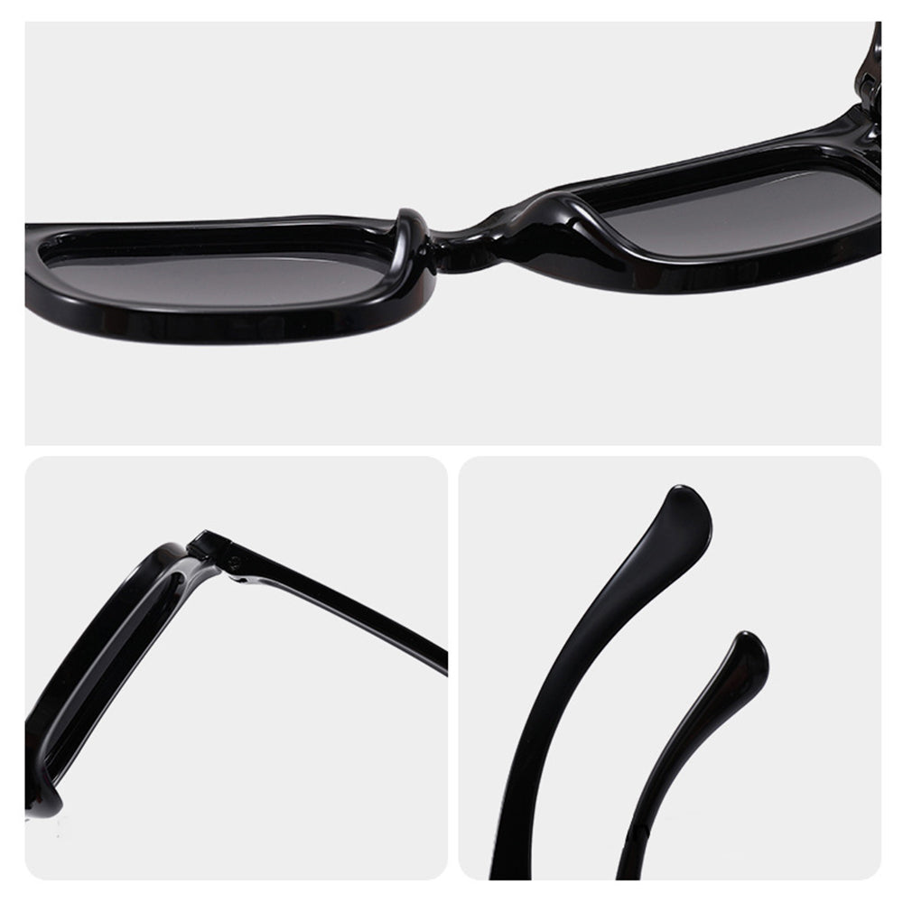Ochelari de soare Techsuit (8351-C28), Patrati, Polarizati, Albastru inchis