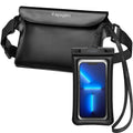 Spigen Waterproof Waist Bag A621 (AMP04533), with Impervious Phone Case, IPX8, Negru