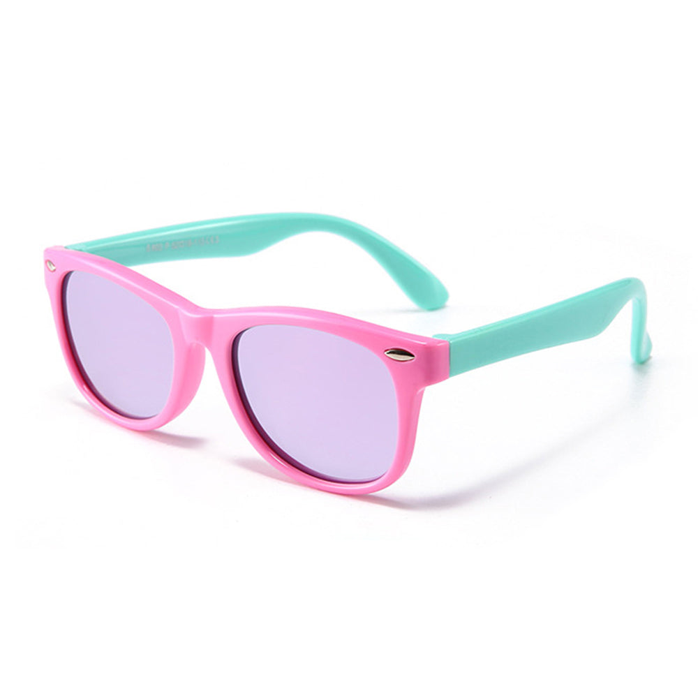 Ochelari de Soare Techsuit (D802), Policarbonat, Roz